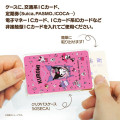 Japan Sanrio Piica LED IC Card Case - Kuromi / Pink - 5