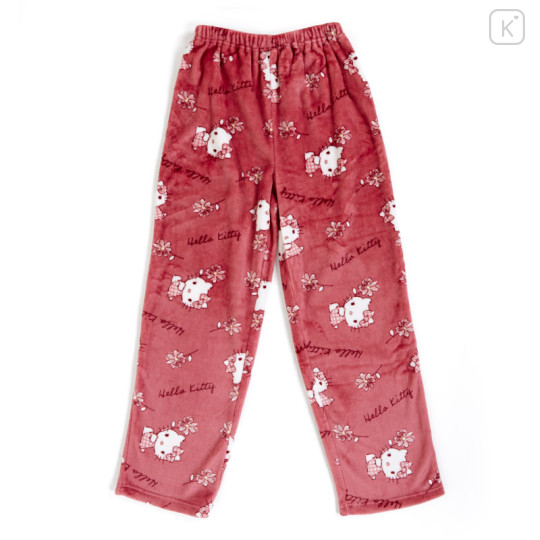 Japan Sanrio Fannel Pajamas (M) - Hello Kitty - 3