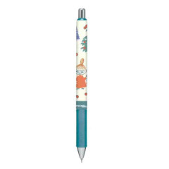 Japan Moomin EnerGel Gel Pen - Little My / Forest