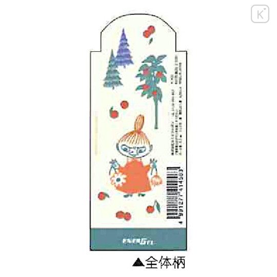 Japan Moomin EnerGel Gel Pen - Little My / Forest - 3