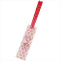 Japan Sanrio Transparent Chopsticks 23cm - Hello Kitty - 1