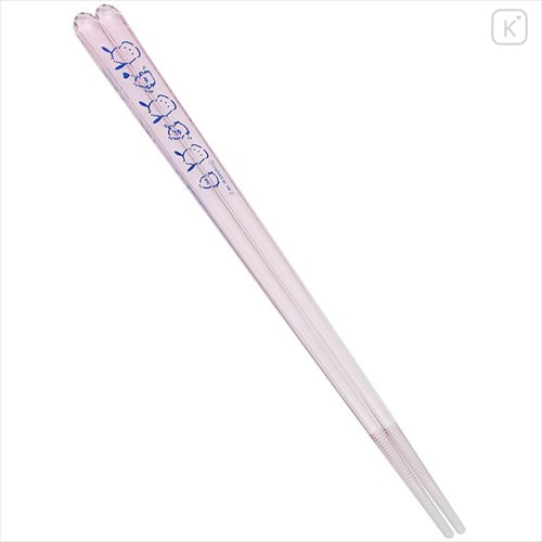 Japan Sanrio Transparent Chopsticks 23cm - Pochacco - 2