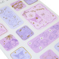 Japan Sanrio Line Sticker - Purple - 2