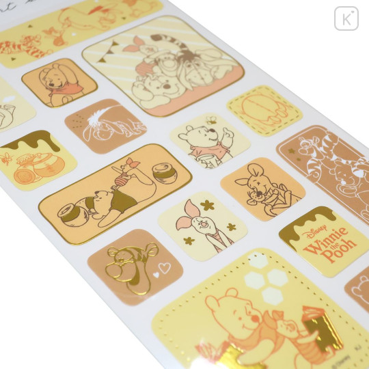 Japan Disney Line Sticker - Pooh & Friends - 2