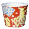 Japan Pokemon Kutani Ware Bowl - Gold brocade Fan Pattern - 2