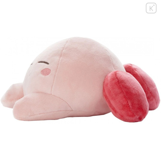 Japan Kirby Suyasuya Friend Plush - Lie Down Nap - 2