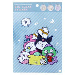 Japan Sanrio × Nagano Big Clear Sticker - Nemuine