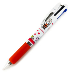 Japan Peanuts Jetstream 3 Color Multi Ball Pen - Snoopy / Letter