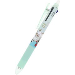 Japan Moomin FriXion Ball 3 Slim Color Multi Erasable Gel Pen - Diner