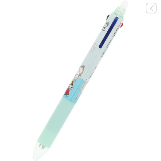 Japan Moomin FriXion Ball 3 Slim Color Multi Erasable Gel Pen - Diner - 3