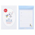 Japan Peanuts Letter Writing Set - Snoopy / Milk - 4