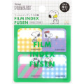 Japan Peanuts Film Index Fusen Sticky Notes - Snoopy : Green - 1