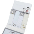 Japan Peanuts Sticky Notes & Mini Notepad Set - Snoopy / Happiness - 3