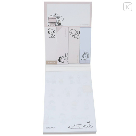 Japan Peanuts Sticky Notes & Mini Notepad Set - Snoopy / Everyday - 2