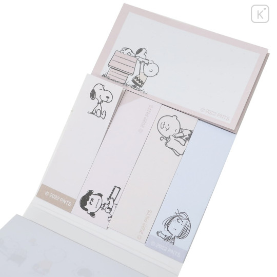 Japan Peanuts Sticky Notes & Mini Notepad Set - Snoopy / Everyday - 3