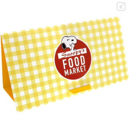 Japan Peanuts Sticky Note Stand - Snoopy Food Market / Yellow - 5