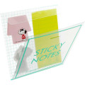 Japan Peanuts Sticky Note with Clear Case - Snoopy / Mint Geen - 3