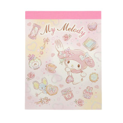 Japan Sanrio Mini Notepad - My Melody / Tea Time