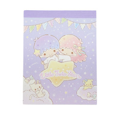 Japan Sanrio Mini Notepad - Little Twin Stars / Starry Friends