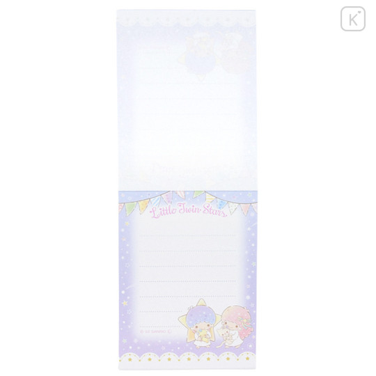 Japan Sanrio Mini Notepad - Little Twin Stars / Starry Friends - 2