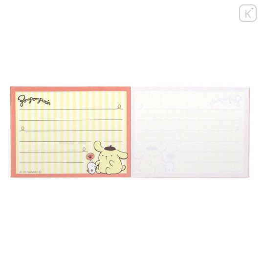 Japan Sanrio Mini Notepad - Pompompurin / Doggie - 3