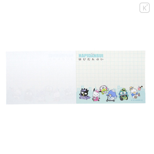 Japan Sanrio Mini Notepad - Hapidanbui / Happiness Agent - 3