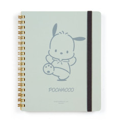 Japan Sanrio Ring Notebook - Pochacco / Calm Color