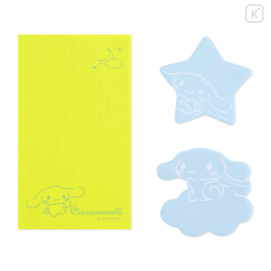 Japan Sanrio Sticky Notes - Cinnamoroll / Calm Color - 2