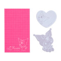 Japan Sanrio Sticky Notes - Kuromi / Calm Color - 2