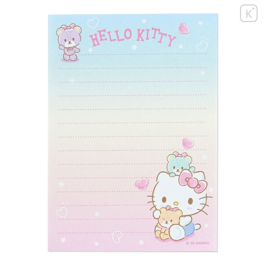 Japan Sanrio A6 Memo Set - Hello Kitty 2022 - 4