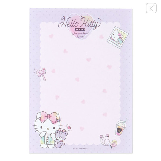 Japan Sanrio A6 Memo Set - Hello Kitty 2022 - 5