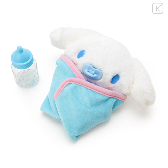 Japan Sanrio Cuddle Plush Toy Care Set - Cinnamoroll Baby - 2