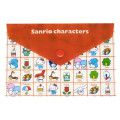 Japan Sanrio Stamp Sticker File Set - Hello Kitty - 5