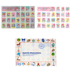 Japan Sanrio Stamp Sticker File Set - My Melody