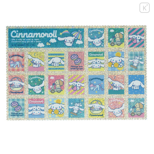 Japan Sanrio Stamp Sticker File Set - Cinnamoroll - 3