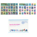 Japan Sanrio Stamp Sticker File Set - Hangyodon - 1