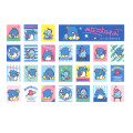 Japan Sanrio Stamp Sticker File Set - Tuxedosam - 2