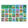 Japan Sanrio Stamp Sticker File Set - Keroppi - 3