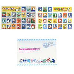 Japan Sanrio Stamp Sticker File Set - Pochacco
