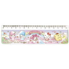 Japan Sanrio 15cm Ruler - Wonderland