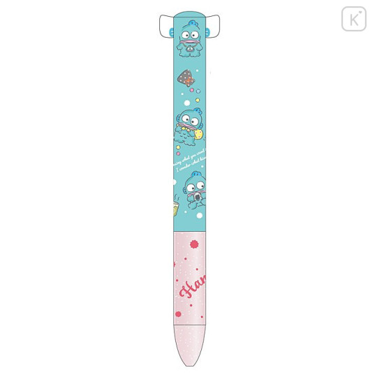 Japan Sanrio Two Color Mimi Pen - Hangyodon ver2 - 1