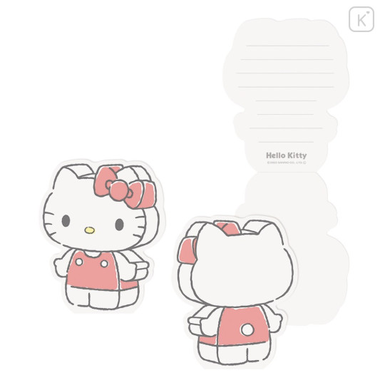 Japan Sanrio Die-cut Letter Set - Hello Kitty - 2