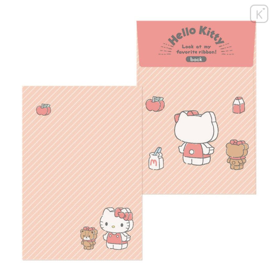 Japan Sanrio Die-cut Letter Set - Hello Kitty - 3