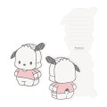 Japan Sanrio Die-cut Letter Set - Pochacco - 2