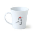 Japan Sanrio Tachikichi Choju Jinbutsu Giga Mug - Hello Kitty : Bow Play - 2