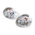 Japan Sanrio Tachikichi Choju Jinbutsu Giga Chopstick Rest Set - Hello Kitty : Bow Play - 3