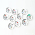 Japan Sanrio Tachikichi Choju Jinbutsu Giga Chopstick Rest Set - Hello Kitty : Bow Play - 7