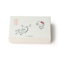 Japan Sanrio Tachikichi Choju Jinbutsu Giga Chopstick Rest Set - Hello Kitty / Sumo - 5