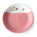 Japan Sanrio Tachikichi Flower Painting Plate 2pcs Set - Hello Kitty - 2
