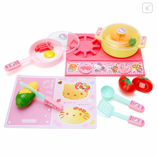 Japan Sanrio Cooking Toy Set - Hello Kitty - 1